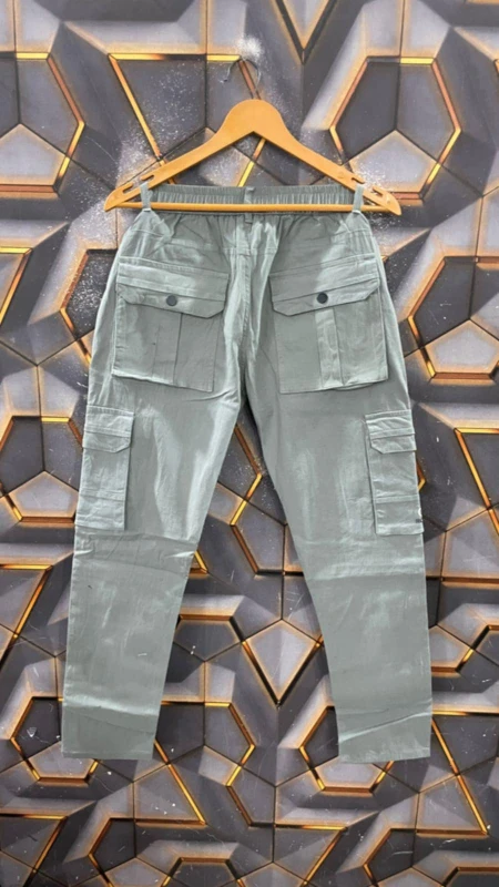 Handcrafted Cargo Jeans – Multi Pocket Denim for Men
